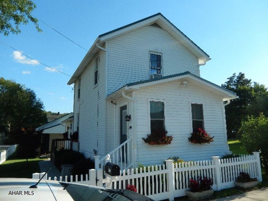 Great Tyrone home on Garfield Street!! 2 BR, 1.5 BA, new roof, updated windows, great insulation. New mechanics, covered patio area, 2 car garage, fenced yard. All stainless steel appliances are negotiable. Affordable low taxes, super super home!!