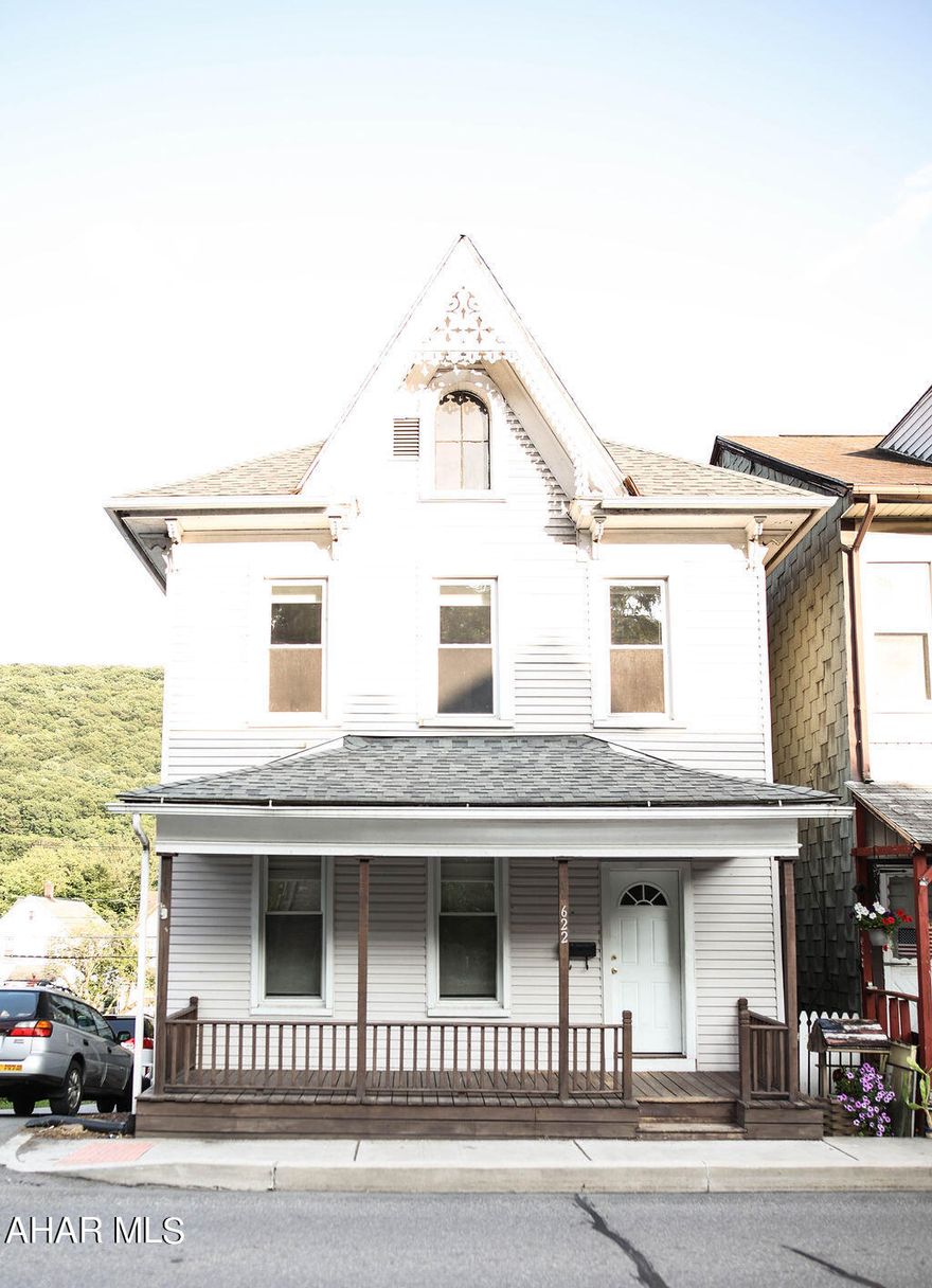 Are you looking for a spacious 4 Bedroom home with off street parking and a nice fenced in yard in the Borough of Tyrone ?  Enjoy your evenings on the large deck watching the kids play in the yard or walk 75 yards to the Park Avenue Playground.  This is the perfect home for the growing family.