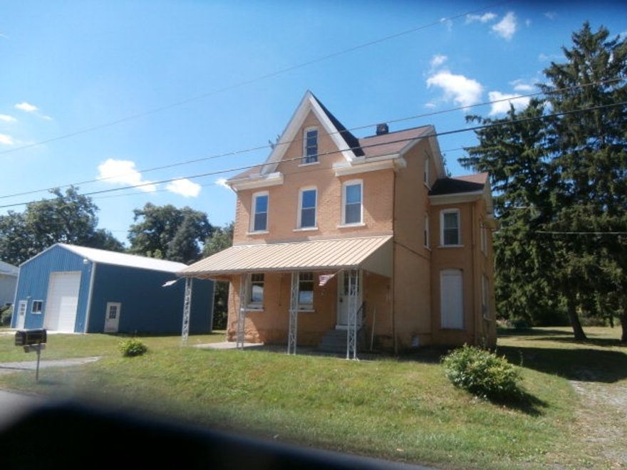 Remodeled two story home on 1.29 acre lot with large 30x40 garage. Garage is in very good condition and contains a bedroom and bath as well as an oil hw boiler and loft storage area. 14'garage door with opener. Hollidaysburg schools.