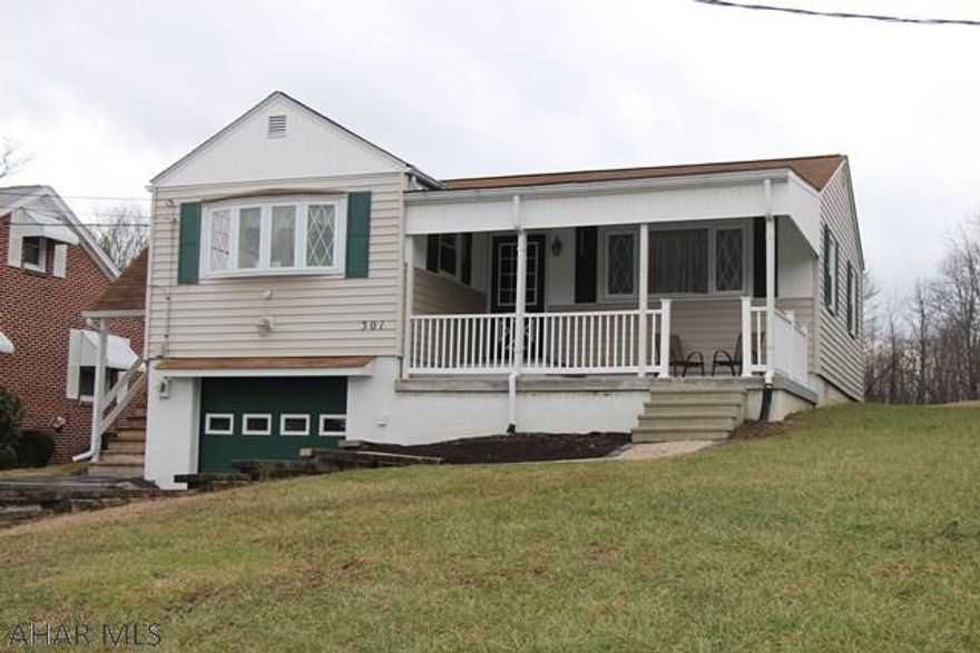 Newly 2017 remodeled full bath, 3 bedrooms, large driveway, 1 car integral garage with a wonderful spacious back yard in the Hollidaysburg Area School District. Central AC. Peaceful area with easy access to town and I-99. Schedule a showing to see all the improvements on this charming house.