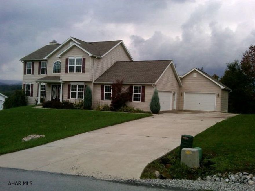 Great location, easy access to I99.  Fantastic view.  4 Bdrm, well maintained - ready to move into.