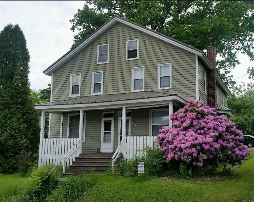 Investors check out this tri-plex it is fully rented. Tenants pay electric and heat very little overhead expenses! Great property for those wanting to get into the rental business.  Priced to sell.