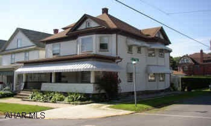 LARGE 2 STORY IN GREAT LOCATION. HARDWOOD FLOORS. NICE LARGE ROOMS. ATTIC COULD BE USED FOR EXTRA ROOM.