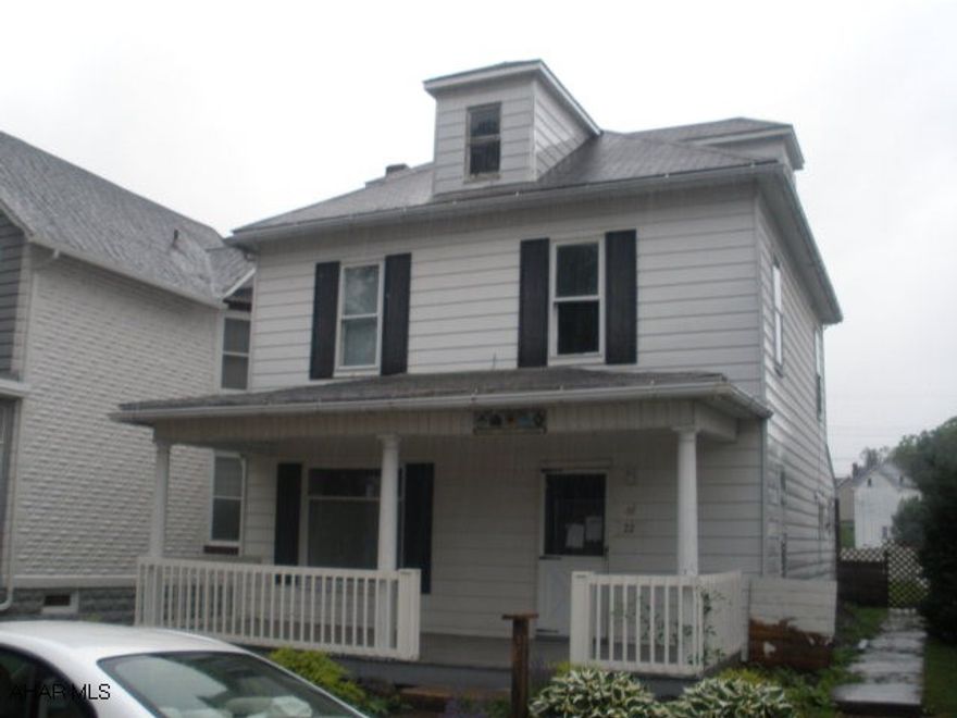 Property is being sold in AS IS condition.