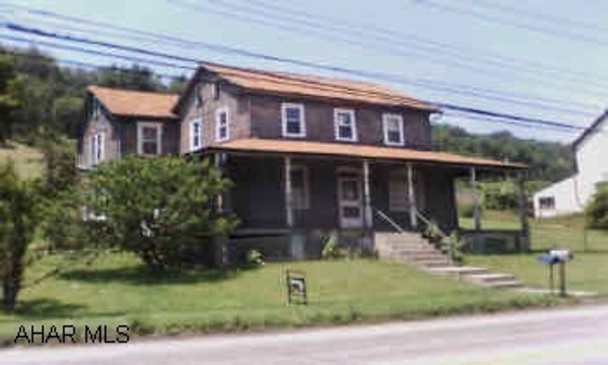 Needs work.  No heat upstairs.