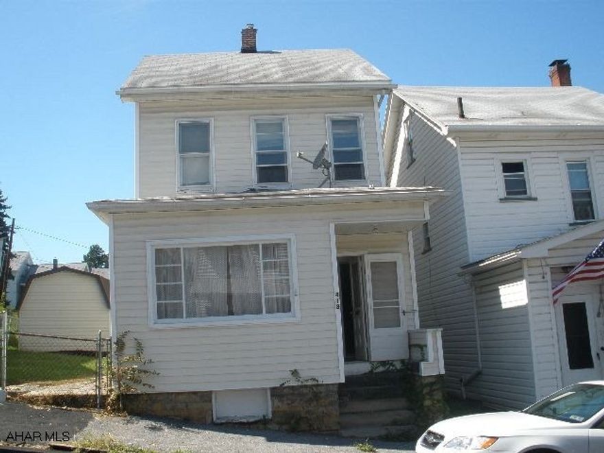 Property is being sold in AS IS condition.