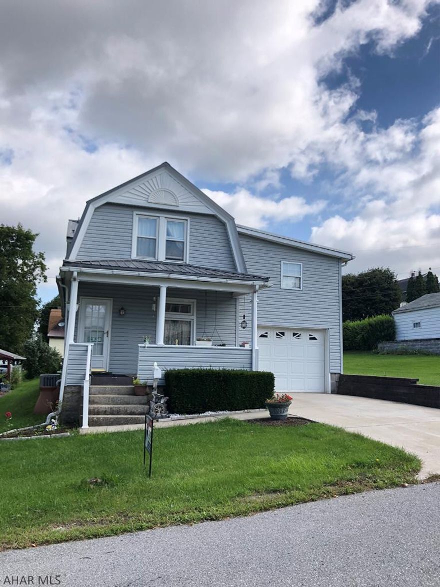 This home sitting on a 75x120 lot has plenty of room for entertaining both inside and out.  The home features an updated kitchen with lots of cabinets and granite counters.  All appliances are included.  Dining and living room complete first floor.  Four large bedrooms and full bath on second floor.  Bring groceries right in with attached garage.  Plenty of storage in this home.  Must see!