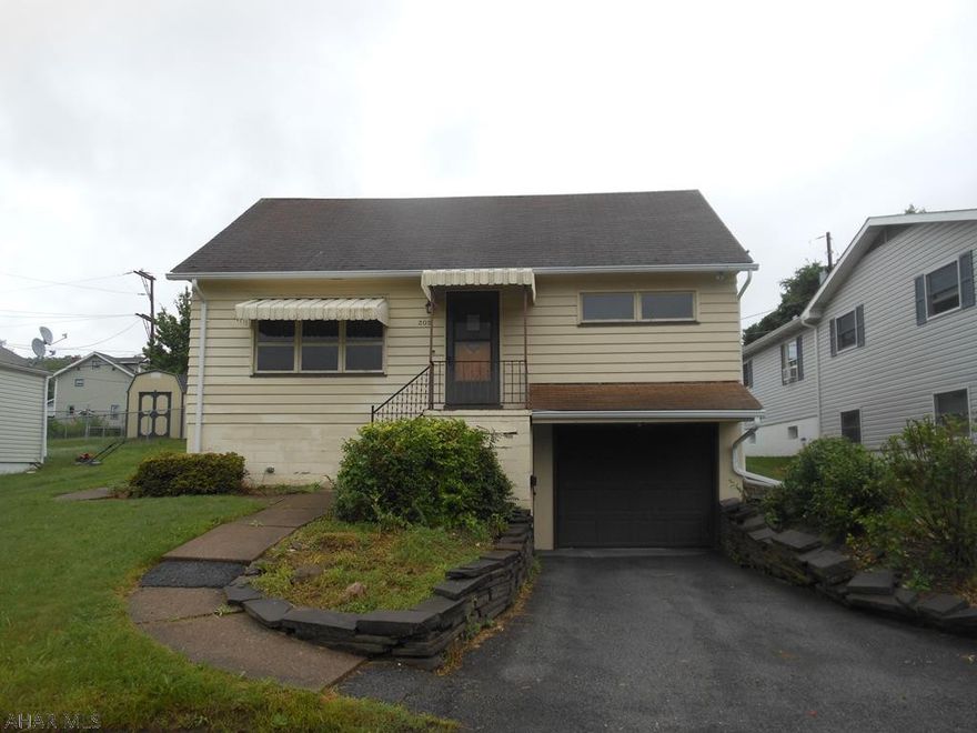 This is a Fannie Mae Homepath property. This is a 1.5 story home in Altoona with proximity to the Penn State Altoona Campus. This home has off street parking in the form of a paved driveway and a 1 car integral garage. The main floor features a living room, eat in kitchen, full bath. bedroom, two spacious bonus rooms, 3/4 bath and family room. The second floor features 2 bedrooms and a full bath. The upstairs bedrooms have hardwood floors. With some custom touches, this house could be your home