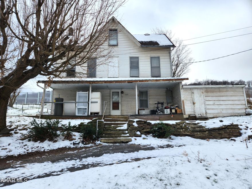 Attention investors!  Are you looking for an inexpensive property to fix up and flip or rent?  This house has good bones, and with some TLC, this property could be turned into a nice home.  It features 200 amp electrical service, 3 bedrooms and a full bathroom.  It has insulated windows, oil forced air heat and a macadam drive.  Come take a look, it may be the project you're looking for.  Buyer to verify sqaure footage and acreage.  Property being sold 'As-Is'.