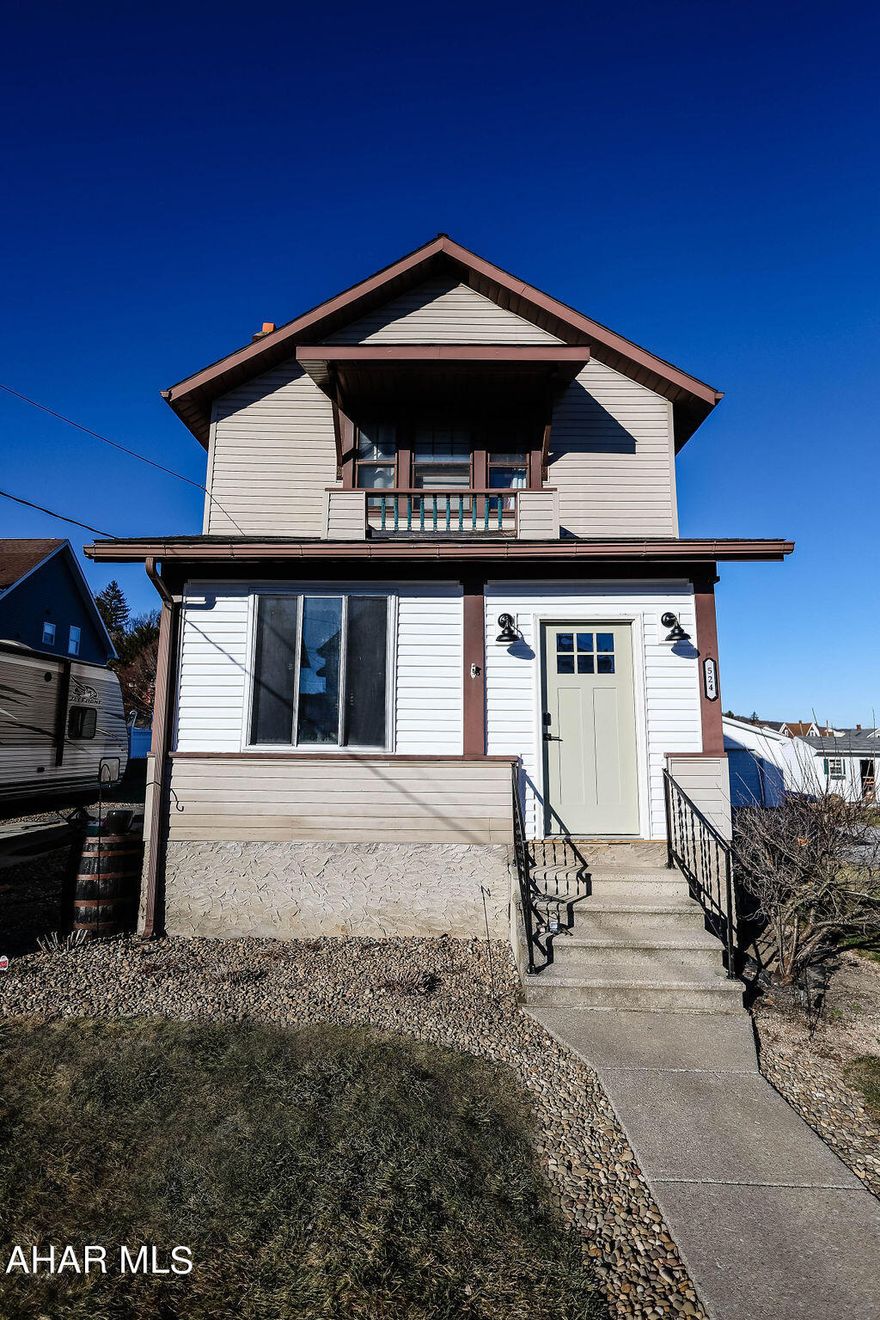 Check out this cute home in a desirable neighborhood in the Tyrone Boro just around the corner from 'Friday Night Lights'.  This 1920's home has a ton of original charm mixed with some modern updates.  Enjoy your summers in the metal silo garden or have a camp fire and grill on the large deck.  Park your RV (or other vehicle) on the concrete driveway with 30A service outside to plug into.