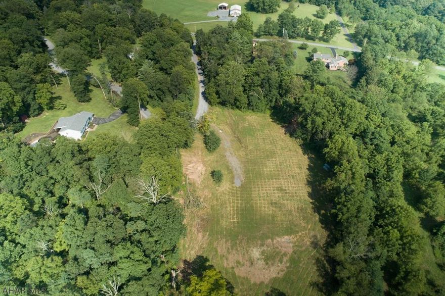 Building lot within walking distance of Homewood.  All with public sewer accessibility nestled in the woods of the Alleghany Highlands.  This prime lot has a location that is within minutes of stores, hospital, doctors, schools and parks.