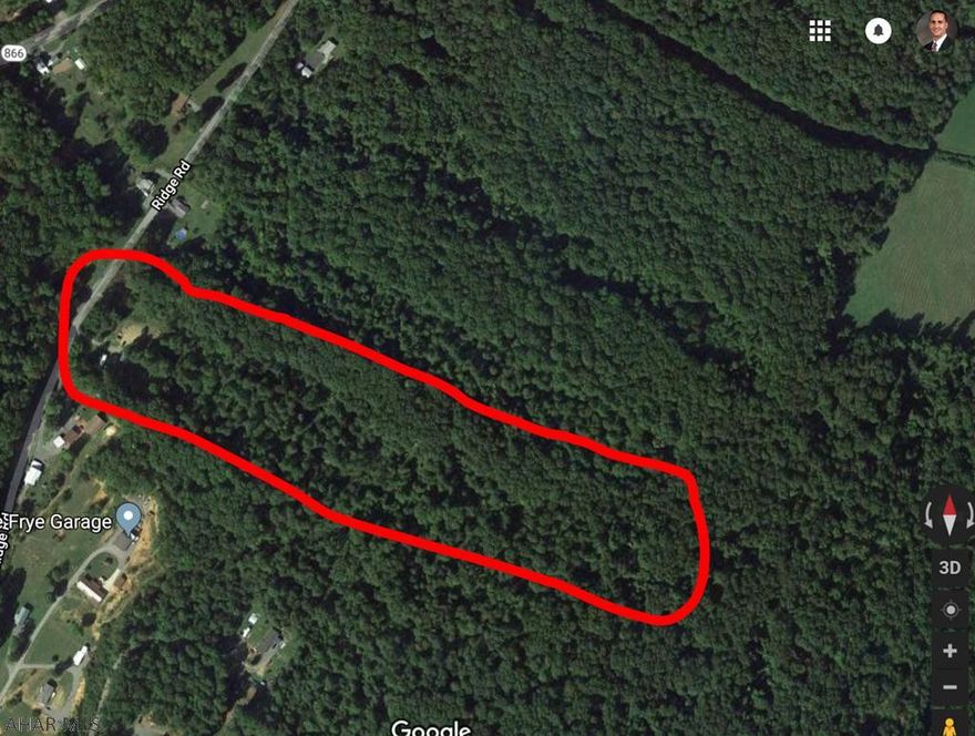 5.02 acre partially wooded lot with sewer tap up already in place. Adjoining parcels available for a total of over 15 acres.
