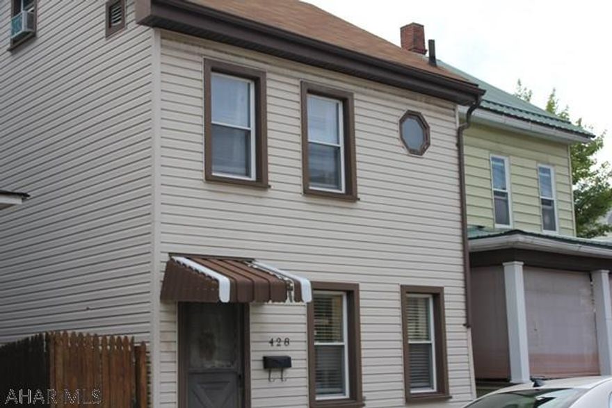 Motivated Seller!! Why rent when you can own this move-in ready home? A perfect starter home or rental property. This home features a large kitchen, central air, first floor laundry, off-street parking and a fenced yard. Bonus room in attic is currently used as a third bedroom. Off street parking in rear.