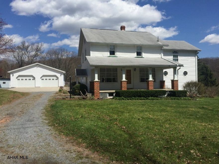 Beautiful home on 1.813 ac. Home is immaculate with updated windows, large addition, cedar lined window storage bench and detached 2 car garage. Hardwood floor under carpet in living room and dining room. Large walk in closet in upstairs master bedroom. Central vacuum, central air and many more amenities.