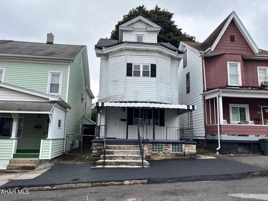 Four-bedroom home with off street parking.
