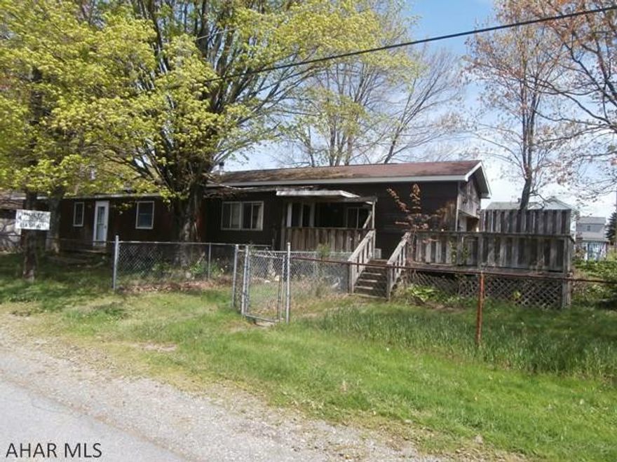 handyman special. Sold as is. Nice level lot with single wide mobile home with addition. Needs work. Bank may not finance. Being sold to settle estate.