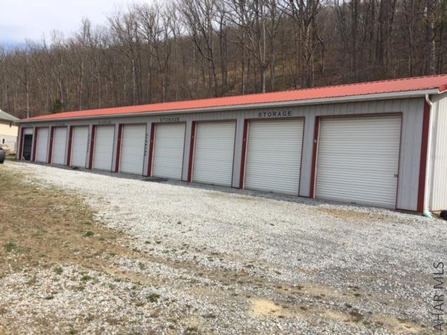 Turn key operation, sitting on 1.5 acres with room for expansion.  High traffic area with great visibility.  $80/month plus 6% sales tax ($84.80) for each unit.  10 Units - all 12x24. All units are currently occupied.