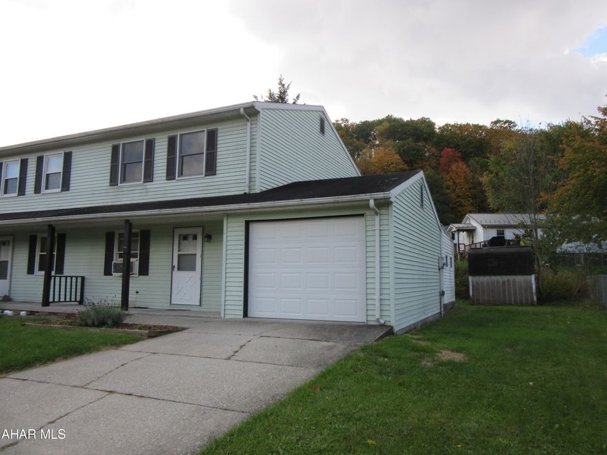 This home is ready to move into.  New garage door, interior painting, updated half bath.  The home features a half bath on the first level, attached garage and enclosed porch.  Take a look for yourself.