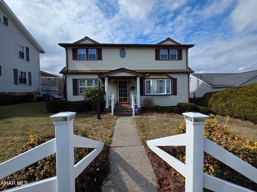 Well-maintained two-story home featuring beautiful hardwood floors and spacious living areas throughout. The kitchen offers granite countertops, stainless steel appliances, abundant cabinetry, and a center island providing additional workspace and seating.
The main level includes comfortable living and dining spaces with plenty of natural light, creating a welcoming atmosphere for everyday living or entertaining. A rear deck provides additional outdoor space to relax and enjoy.
Upstairs you will find generously sized bedrooms and additional living space. Hardwood flooring runs through much of the home, and the property offers ample storage and off-street parking. Central air was installed in 2025, providing added comfort and efficiency. Call today to schedule your showing!
Buyer to verify taxes, sq footage,  and lot size.