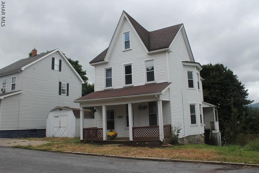 Conveniently located Altoona home, three bedrooms and one bath. This home features laundry on the main level and a bonus room on the second floor which makes a great walk-in closet. Off street parking and s shed for storage. Walk up attic and a covered porch and deck to enjoys the outdoors. Schedule your showing today.