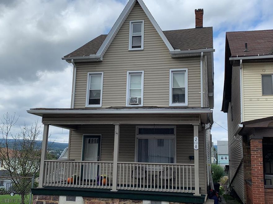 Looking for a move in ready home to call your own...this is it!  This home has been remodeled from top to bottom!  The home features LARGE rooms, high ceiling and off street parking.  There are 2 staircases which lead to the 3 large BRs, recently remodeled FB, a bonus room and a large attic.  The bonus room could be used for a nursery, large WIC, glam room, craft room.... The attic could be finished to become another BR or entertaining space.  The mechanics of the home have been updated as well.  The basement is plumbed for a 1/2 bath and features a walkout to the covered patio perfect for entertaining or to  simply relax!