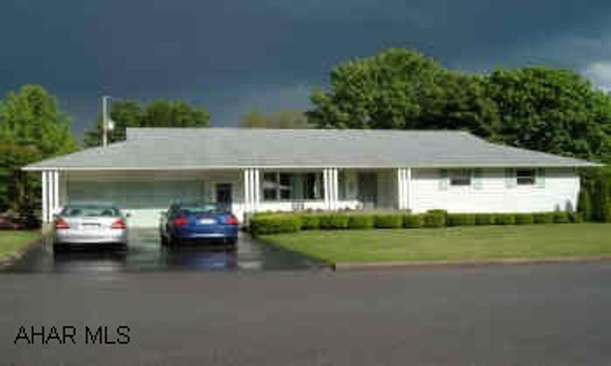 Lovely ranch in Martinsburg borough on large level lot.