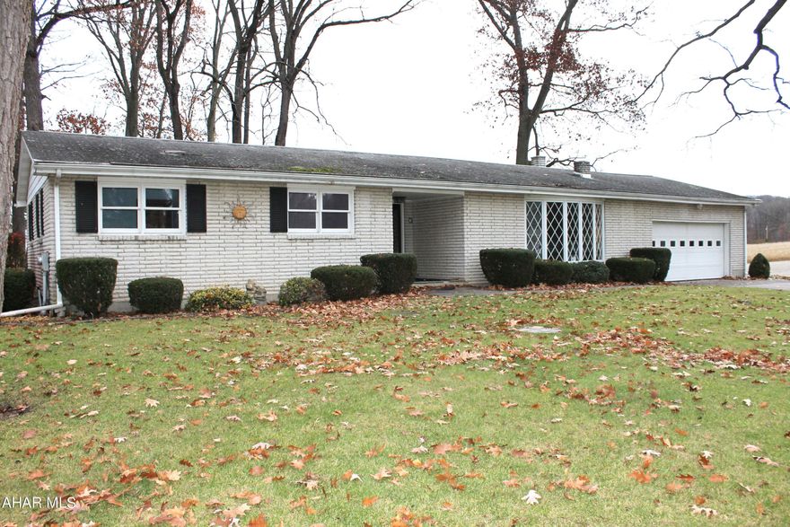 PRICE IMPROVEMENT!!! 
MOTIVATED SELLER!!!
If you're looking for location, this is the house for you!  This home is located in the Pennwood Development and is just minutes from shopping, restaurants and so much more.  It sits on a level lot at the end of a quiet neighborhood and with the extra lot that's included it gives you over 1 acre of outdoor space to enjoy!  Step out onto your back patio and take in that amazing country view!   Inside, this home offers a large living room, 3 bedrooms, 1 full bath and 1 half bath on the main level and a full unfinished basement just waiting for your imagination.   Extra features include a heated driveway and front sidewalk, and a central vacuum just to make your life easier!  The large garage and the ample workspace in the shed would make the perfect place to finish those projects you've been wanting to work on.  With a little TLC and personal touches, you could truly make this into your dream home!  So don't miss out, schedule a showing today before it's gone!