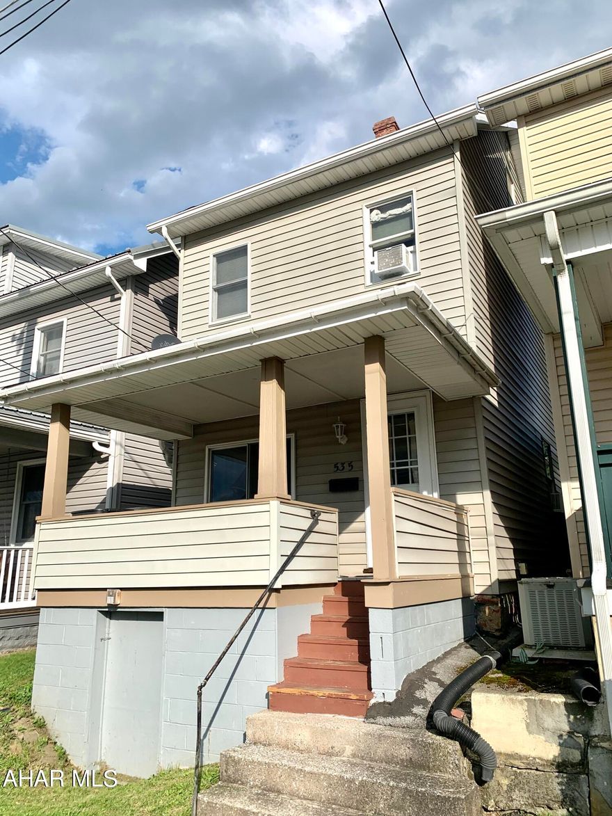 Introducing a delightful 2 story home located in Bellwood Antis School District. This gem features a spacious eat-in kitchen, convenient main floor laundry, and off street parking. This home has 2 bedrooms along with a bonus room and 1 full bath. Don't miss out on this opportunity!