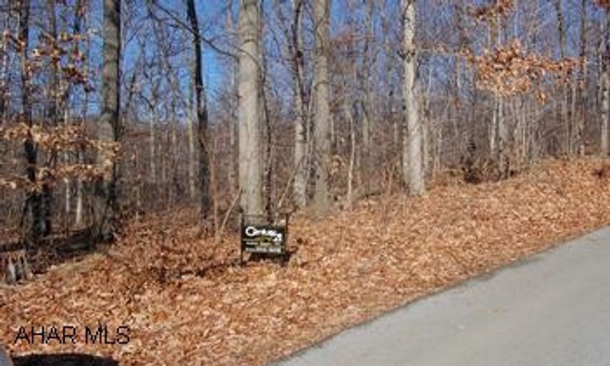 Great view from top end of property. 7 +/- acres. Close to 58th St. Beautiful building site. Wooded, private. Great view from top side of property. Live in the country, but only minutes from the mall.