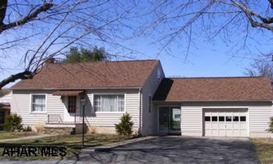 immaculate cape cod on quiet street. offers eat in kitchen. 3 bedrooms...new roof..new furnace...new carpet. situated on a double lot...attached 1 car garage with storage.