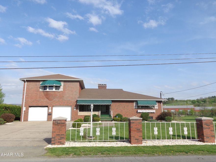 SHOW STOPPER!  This could be a 6 bedroom home.  4 bedrooms, 2 bathrooms, laundry room are on the main floor.  There are cedar lined closets, built in dressers, inground swimming pool, hardwood floors, 2 bonus rooms & 3 fireplaces.  The 2 car garage has plastered walls.   The 2nd floor could be a Mother-in-law suite that has 2 bedrooms.   The finished family room in the basement is enormous. with a 2nd kitchen.    This home is quite large.  The exterior of this exceptional property immediately captivates your attention.  This solid brick family home has been lovingly cared for. 
You deserve this zipcode!