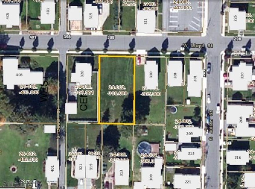 Ebensburg - 70 x 132 lot with public utilities available