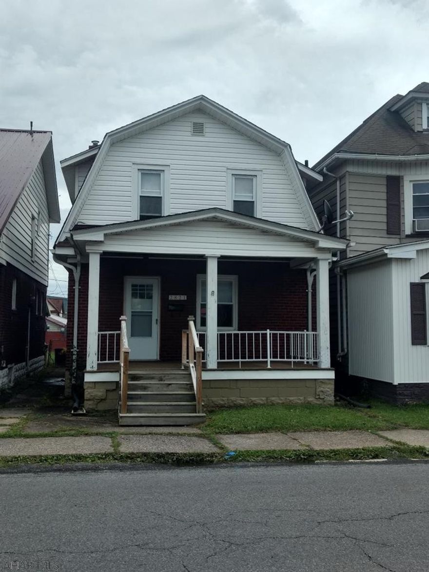 Very nicely maintained 3 bedroom home that features a newer, spacious eat-in kitchen!  Convenient first floor laundry and all appliances included!  Updated bath, covered deck in the back, fenced yard and detached 2-car garage. This is perfect for the first time home buyer!