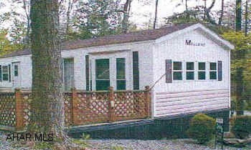 Great park model camper with up grades on deeded lot with utilities. Gated community, call  listing agent.