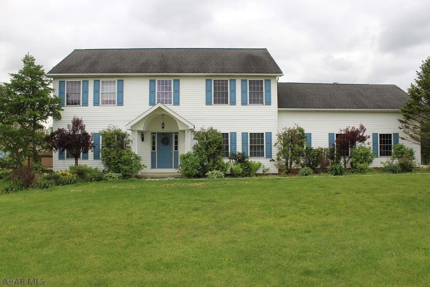 Quiet chic country living! This home in nestled in the beautiful upscale area of  the "Cove".  Desired school system and prime location.  Near:State Game Lands 041 Map, Downtown Bedford, aprox 30 mins from Blue Knob Ski Resort, Raystown Lake & Indian Lake.  The full finished basement was used as a game room and media entertainment. Full bath in the basement and hook up for a refrigerator.  This house is a must see.  Buyers to verify Sq Footage.