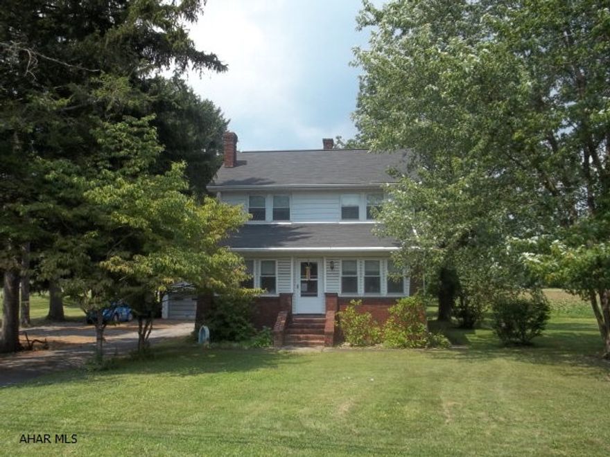 Very cute Craftsman style house with lots of charm and original woodwork.  Needs a little updating, but has great bones.Nice eat-in kitchen, with hardwood cabinets, lots of storage and counter top, formal dining room, large living room with French doors to dining room and brick woodburning fireplace,   first floor powder room, second floor laundry and 3 nice sized bedrooms.  All this on a nice level lot in the HASD-with your own stone Spring house, 1 car garage & carport and shed- within walking distance from Walmart  REALLY WORTH A LOOK!!