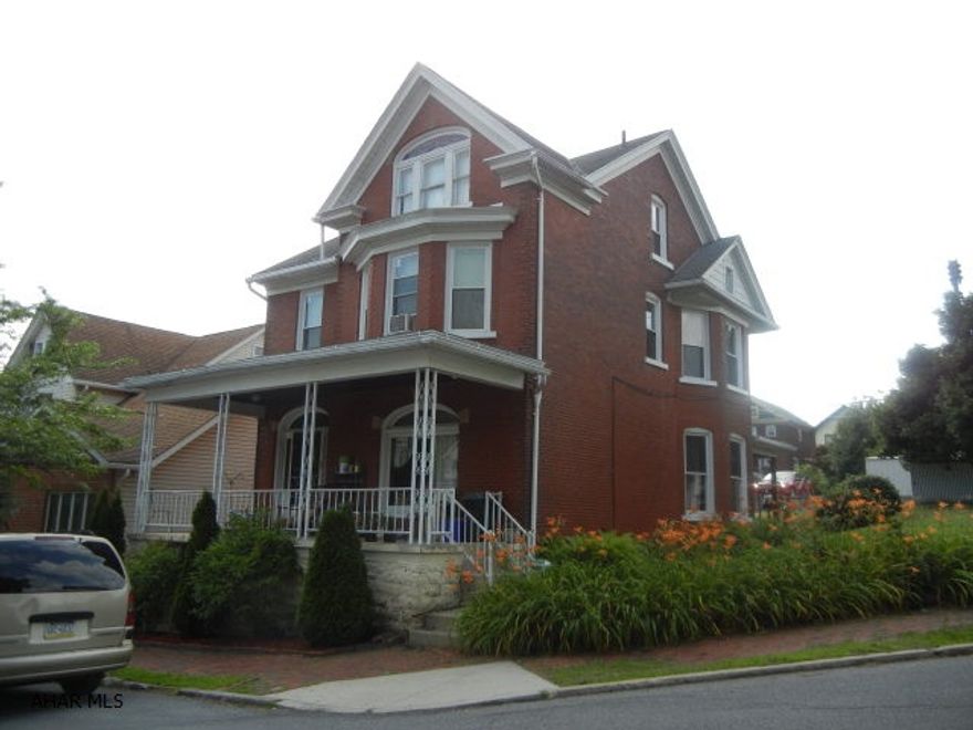 Classic Brick 2 1/2 Story in the city.  3 Bedrooms and 1 Bathroom.  Front and Back Covered Porch.  Off Street Parking.  A Home with Character.  A Must See! Newer furnace and gas lines.  Only $64,900.