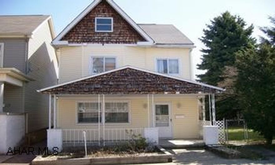 COULD BE 4 BEDROOMS.  ATTIC IS FINISHED WITHOUT HEAT.  LARGE FAMILY ROOM, 3/4 BATHROOM, & LAUNDRY ON FIRST FLOOR.  DOUBLE LOT.  SOME FENCING.  SHED. COULD BE 4 BEDROOMS.  ATTIC IS FINISHED WITHOUT HEAT.  LARGE FAMILY ROOM, MODERN FULL BATH, & LAUNDRY ON FIRST FLOOR.  DOUBLE LOT.  SOME FENCING.  SHED. AT FULL PRICE SELLER WILL PAY 3% TOWARDS BUYERS CLOSING COSTS. JUNIATA GAP SCHOOL.