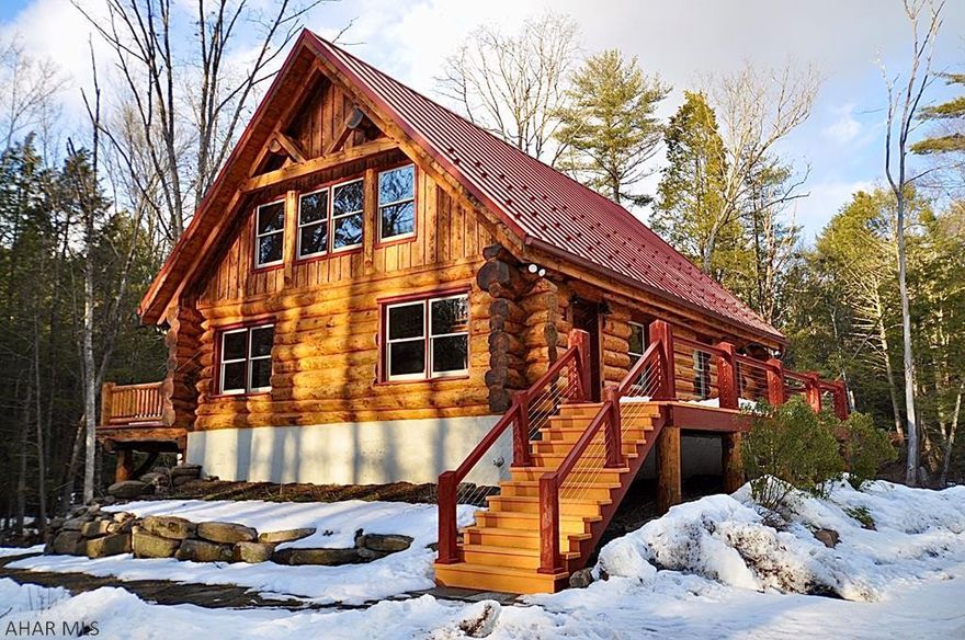 Wow! No words can describe this amazing and one of a kind hidden treasure. Renowned fishing along Honey Creek in Armagh Township, Mifflin County, just past Reeds Gap State Park. Impenetrable log chalet that the wind will never blow down. 200 amp electric service. Power goes out? No problem at all as the high capacity GENERAC back up generator with endless liquid propane gas supply will take care of everything. On site water supply as pure as the water in Honey Creek thanks to the top of the line water conditioning system. Massive on site septic system. All hidden on 2.775 acres; no one will ever find you here. This will not last. Showings to take place on March 18th, 19th and 20th. Schedule your showing now with your agent! Adjacent lot containing 1.87 acres also available for $30,000.00.