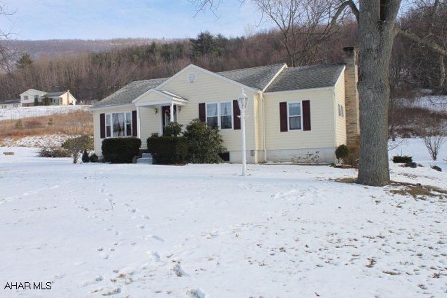 Charming ranch, on 3/4 acre in Chestnut Ridge school district.  Home has been completed renovated, updated windows, siding, insulation, drywall, carpeting, bathrooms and more.  Two car garage with bonus storage area.  Finished basement with large family area and wood stove.  Absolutely move-in ready!  Call to make your appointment today!