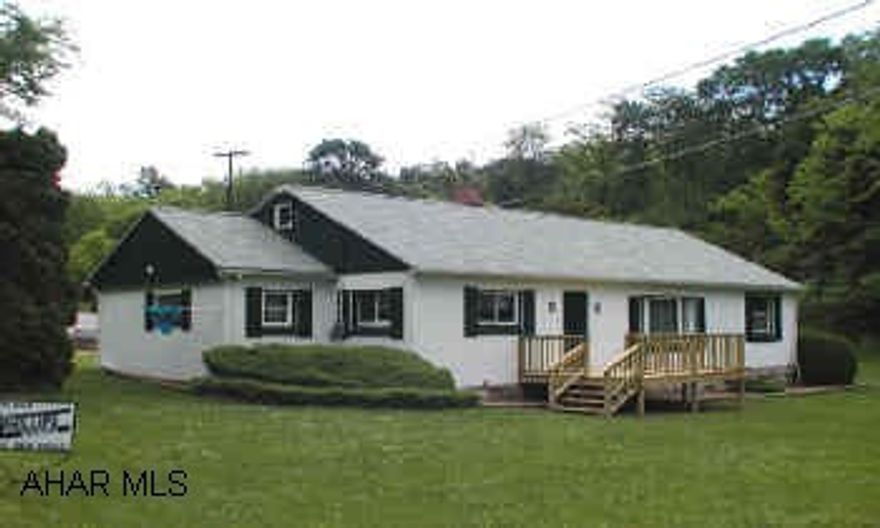 Nice ranch home with separate 2 car garage.  Village of Ironsville.New well.  Sewer service to be available soon.  Dust to Dawn light available.