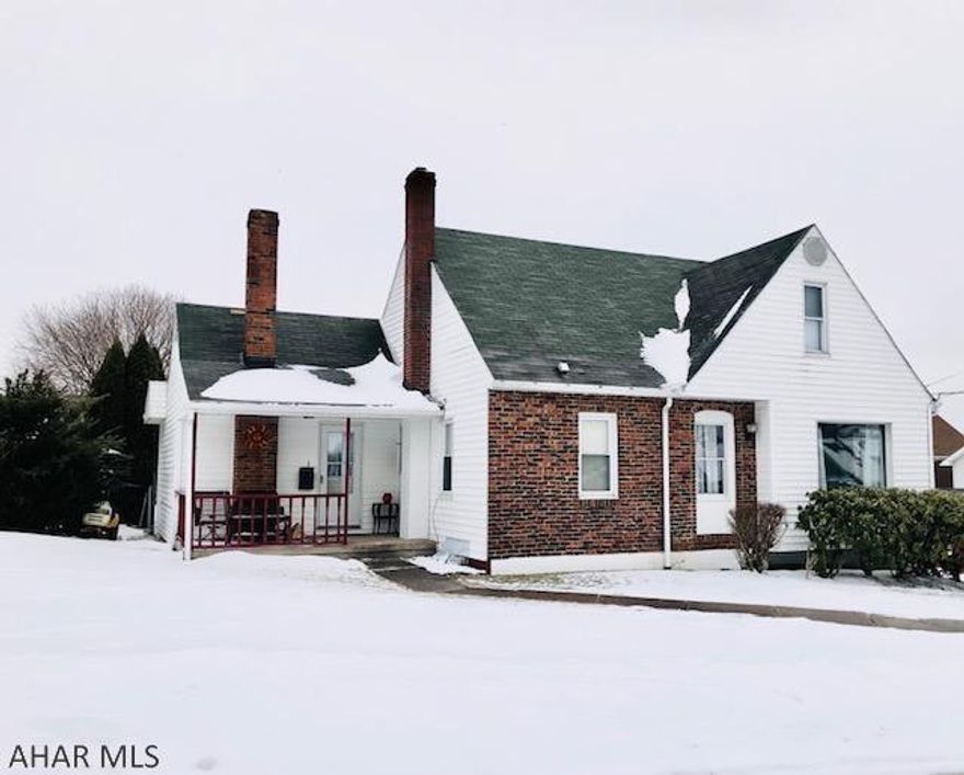 Don't miss out on seeing this one! Three bedroom home, has a beautiful bath with ceramic tile and built in shelves. First floor features large family room with wood burner, large kitchen and nice dining room.  Nice size porch off kitchen with very unique heated small hot tub/ wading pool. The dining room and family room has built in shelving and cabinets.  2nd floor has a large cedar lined closet. This home has a nice large back yard, fenced. Beautiful hardwood flooring!