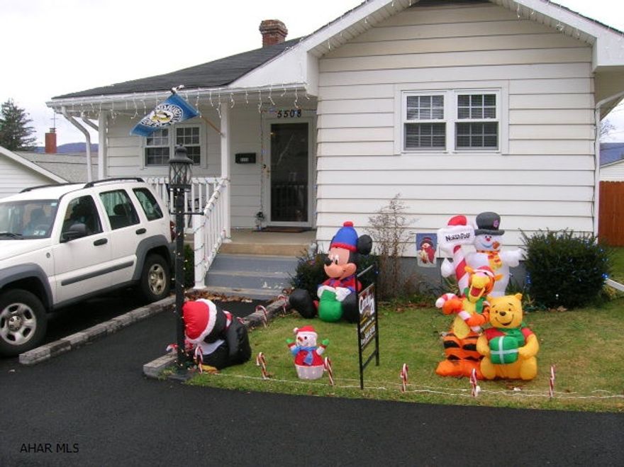 Lots of updates make this property on to consider. Back yard is fenced w/ above ground pool. Off street parking in front