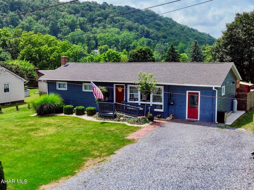 Charming Ranch Home Just Minutes from Downtown Bedford!

Discover the perfect blend of comfort, convenience, and character in this beautifully maintained 3-bedroom, 2-bath ranch-style home located just outside of downtown Bedford, PA. Featuring hardwood and ceramic tile floors throughout, this home offers stylish, easy-care living from top to bottom.

The main level boasts a spacious living room that flows effortlessly into the dining area and the new kitchen—added in 2020 with modern finishes. Just off the dining room, you'll find a generous pantry/laundry room for added convenience. Two comfortable bedrooms and a remodeled full bath complete the main floor.

Downstairs, the finished basement offers even more living space with a third bedroom, game room, and a second full bath featuring a large, tiled walk-in shower with built-in seating. There's also abundant storage throughout.

Step outside and enjoy your own private oasis—complete with a large fenced-in backyard, a covered porch with a wood oven, workshop, shed with attached chicken coop, and an edible garden featuring grapes, apples, raspberries, blackberries, and herbs.


Additional highlights include:

New roof (2020)

Handicap-accessible front and rear entrances

Propane generator

Heat pump with central air

Wood burner in basement

11'6' X 12'3' Work Shop

This unique property offers peaceful living with the convenience of town just minutes away. Schedule your private showing today!