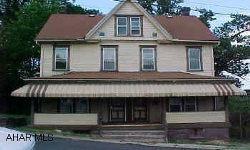 Duplex- each side had 3BR 1BA, finished attic, being sold as is- appointment only