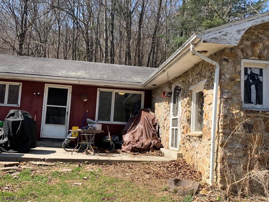 Location, Location Location! Borders State Game Lands and few minutes from town.  Located close to PA Turnpike.  Make this your hunters paradise or with some tlc home sweet home.  2 bedrooms, 1 bath and plenty of indoor and outdoor space.  A must see! Schedule today!