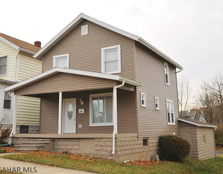 MOVE IN READY!!!  Completely remodeled home from top to bottom. This 3 bedroom 2 bath home has all new carpeting, new kitchen and bathroom flooring, new drywall, plumbing, & wiring. It has been freshly painted inside.   The gorgeous eat in kitchen, features custom built cabinets, beautiful countertops, a kitchen island,  and displays a warm tone with recessed lighting above.  To top it off,  theres a NEW ROOF, NEW SIDING & GUTTERS!!!  The hot water tank and furnace are also newer!  The laundry is conviently located on the 1st floor!  IF YOU ARE LOOKING FOR A HOUSE THAT YOU HAVE TO DO NOTHING TO  EXCEPT MOVE IN,  THIS IS THE HOUSE FOR YOU!!  This house is a MUST SEE and PRICED TO SELL!