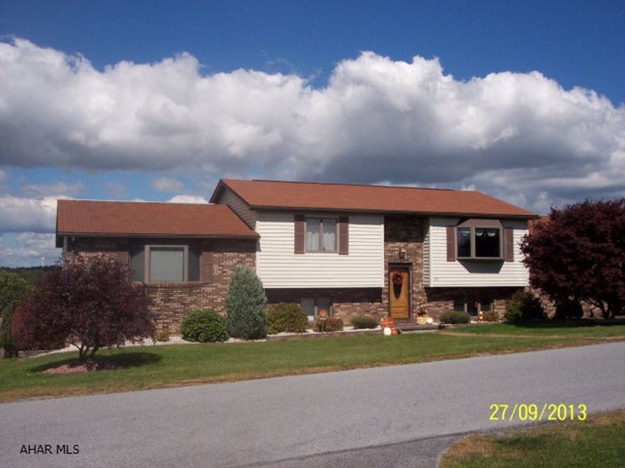 Large move in ready home with many updates.  Central air and heat pump, theater room in completely finished lower level.  4 bedrooms with a 5th bedroom readily convertible with the addition of a door.