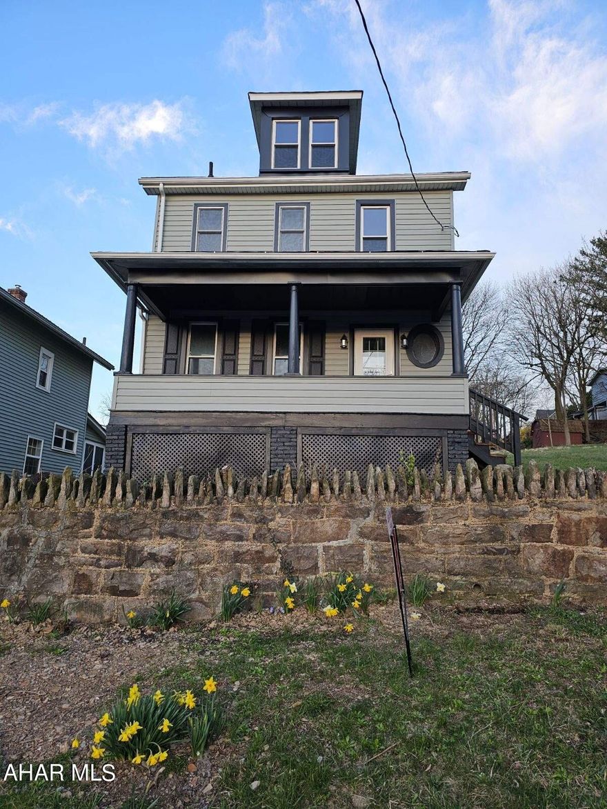 Charming all newly remodeled interior 3 bedroom 2 bathroom. Centrally located in the Lakemont area.  Newer Roof, new back porch, new hot water tank, new vinyl siding. 2nd Fl laundry, off street parking, with bigger lot