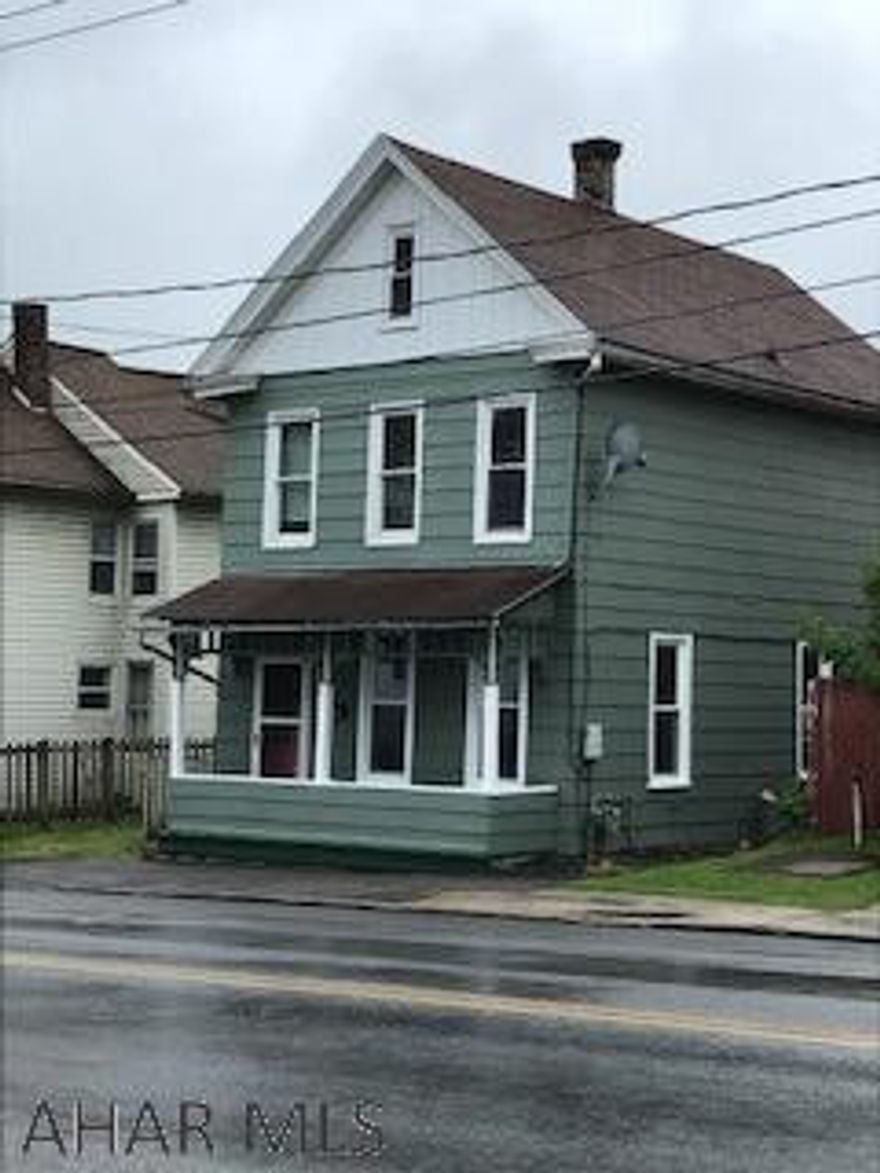 Recently renovated, new windows, flooring, paint and updated wiring. Attic is finished and heated could be a third BR   INVESTORS -This was a rental previously with a good rental history at $600 mo + utilities